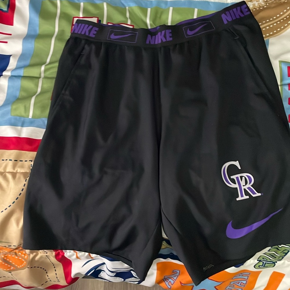 Colorado Rockies Nike shorts